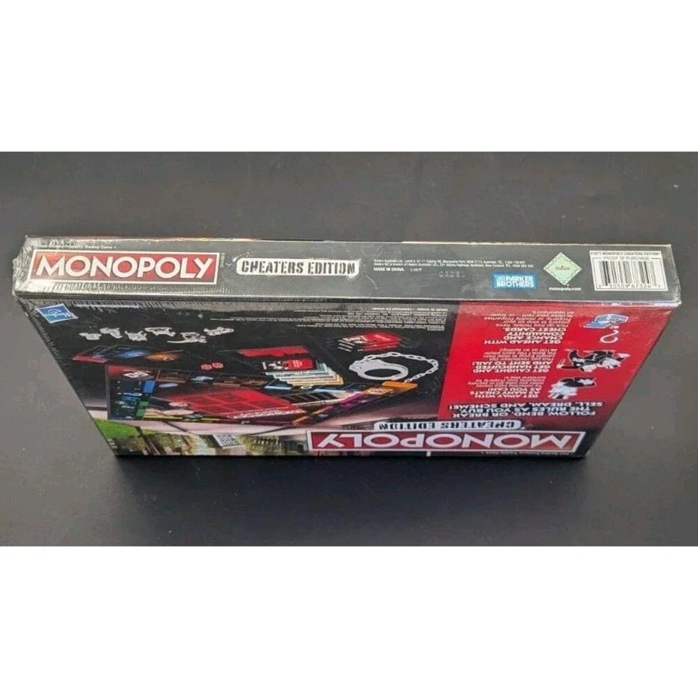 Hasbro Monopoly Game: Cheaters Edition Board Game (E1871)